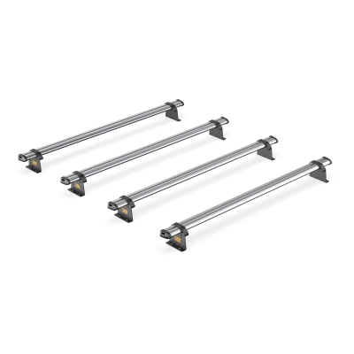 Vauxhall Movano 2022 on Roof Bars - 4x ULTI Bar Trade (Steel) L3, L4H2, H3 