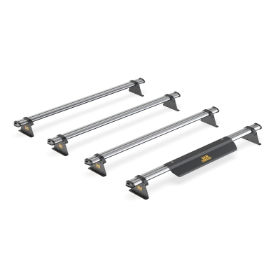 Vauxhall Vivaro 2014 - 2019 Roof Bars - 4x ULTI Bar Trade (Steel) L1, L2H1 