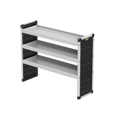Single Van Racking Unit - 1009mm (H) x 1250mm (W) - 3 Straight Shelves