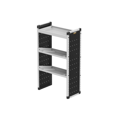 Single Van Racking Unit - 1279mm (H) x 750mm (W) - 1 Straight Shelf & 2 Angled Shelves