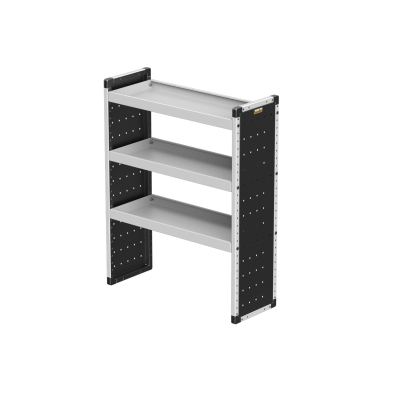 Single Van Racking Unit - 1279mm (H) x 1000mm (W) - 3 Straight Shelves