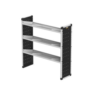 Single Van Racking Unit - 1279mm (H) x 1250mm (W) - 3 Angled Shelves