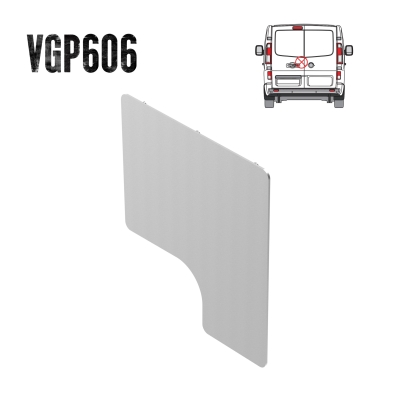 External Shield - Rear - Twin Doors - Renault Trafic 2014 onwards - VGP606