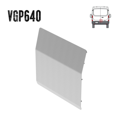 External Shield (Large) - Rear - Twin Doors - Ford Transit 2014 onwards - VGP640