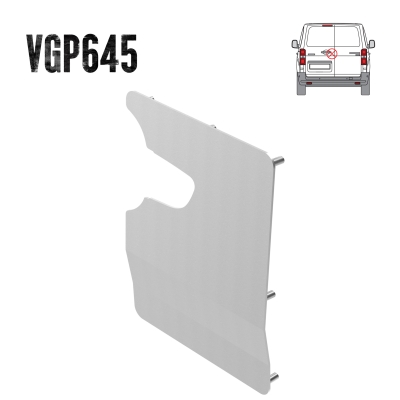 External Shield - Rear - Twin Doors - Vauxhall Vivaro 2019 onwards - VGP645