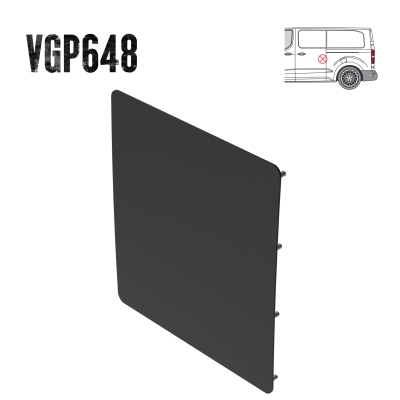 External Shield - Side Passenger - Peugeot Expert 2016 onwards - VGP648-BLACK