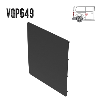 External Shield - Side Driver - Vauxhall Vivaro 2019 onwards - VGP649-BLACK