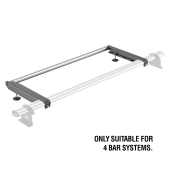 Kia PV5 2025- L2, H1 Twin Rear Doors - Rear Roller System for ULTI Bars