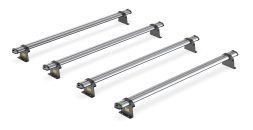 Maxus Deliver 7 2023- L2,H2 - ULTI Bar Trade (Steel) - 4 Roof Bars