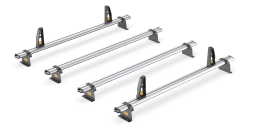 Maxus Deliver 7 2023- L2,H2 - ULTI Bar+ (Aluminium) - 4 Roof Bars