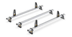 Maxus Deliver 7 2023- L2,H2 - ULTI Bar+ (Aluminium) - 3 Roof Bars