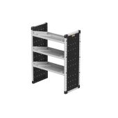 Single Van Racking Unit - 1009mm (H) x 750mm (W) - 3 Angled Shelves
