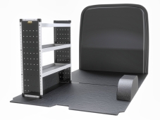 Maxus Deliver 7 2023- L2, H2 - Bronze Trade Van Racking Package - Passenger's Side