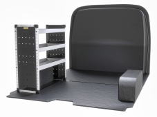 Maxus Deliver 7 2023- L1, H1 - Bronze Trade Van Racking Package - Nearside