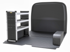 Volkswagen ID. Buzz 2022 on L1, H1 - Bronze Trade Van Racking Package - Passenger's Side