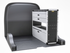 Mercedes Citan 2022 on L1H1 - Trade Van Racking - Gold - Driver's Side