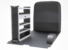 Nissan Interstar 2025 on L2H2 - Trade Van Racking - Gold - Passenger's Side