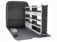 Nissan Interstar 2025 on L2H2 - Trade Van Racking - Gold - Driver's Side
