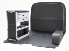 Mercedes Vito 2015 on L2H1 - Trade Van Racking - Gold - Passenger's Side