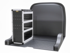 Mercedes Citan 2022 on L1H1 - Trade Van Racking - Silver - Passenger's Side