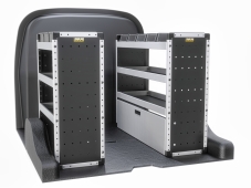 Renault Kangoo 2021 on L1H1 - Trade Van Racking - Silver -Full Kit