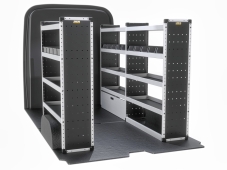 Nissan Interstar 2025 on L2H2 - Trade Van Racking - Silver - Full Kit