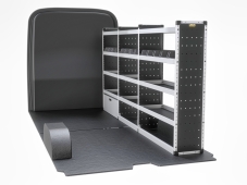 Nissan Interstar 2025 on L3H2 - Trade Van Racking - Silver - Driver's Side