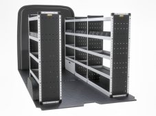 Nissan Interstar 2025 on L3H2 - Trade Van Racking - Silver - Full Kit