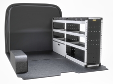 Volkswagen Transporter T7 2025 on L1H1 - Trade Van Racking - Silver - Driver's Side