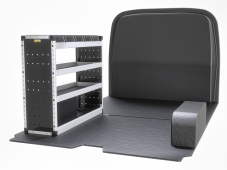 Mercedes Vito 2015 on L3H1 - Trade Van Racking - Silver - Passenger's Side