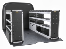 Mercedes Vito 2015 on L3H1 - Trade Van Racking - Silver - Full Kit