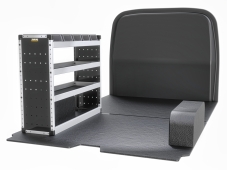 Volkswagen Transporter T7 2025 on L2H1 - Trade Van Racking - Silver - Passenger's Side