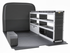 Volkswagen Transporter T7 2025 on L2H1 - Trade Van Racking - Silver - Driver's Side