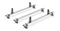 Renault Master 2025 on Roof Bars - 3x ULTI Bar+ L2, L3H2 