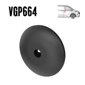 Security Bezel - Cab Door (Driver) - Ford Transit Custom 2023 -  VGP664-BLACK