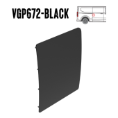 External Shield - Sliding Door (Driver Side) - Volkswagen Transporter T7 2025 on - VGP672-BLACK
