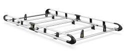 Peugeot Expert 2016 on Roof Rack - 5 bar ULTI Rack+ L2H1 Tailgate