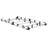 Maxus Deliver 7 2023- L2,H2 Twin Rear Doors - ULTI Rack+ (Aluminium) - 5 Bar Roof Rack