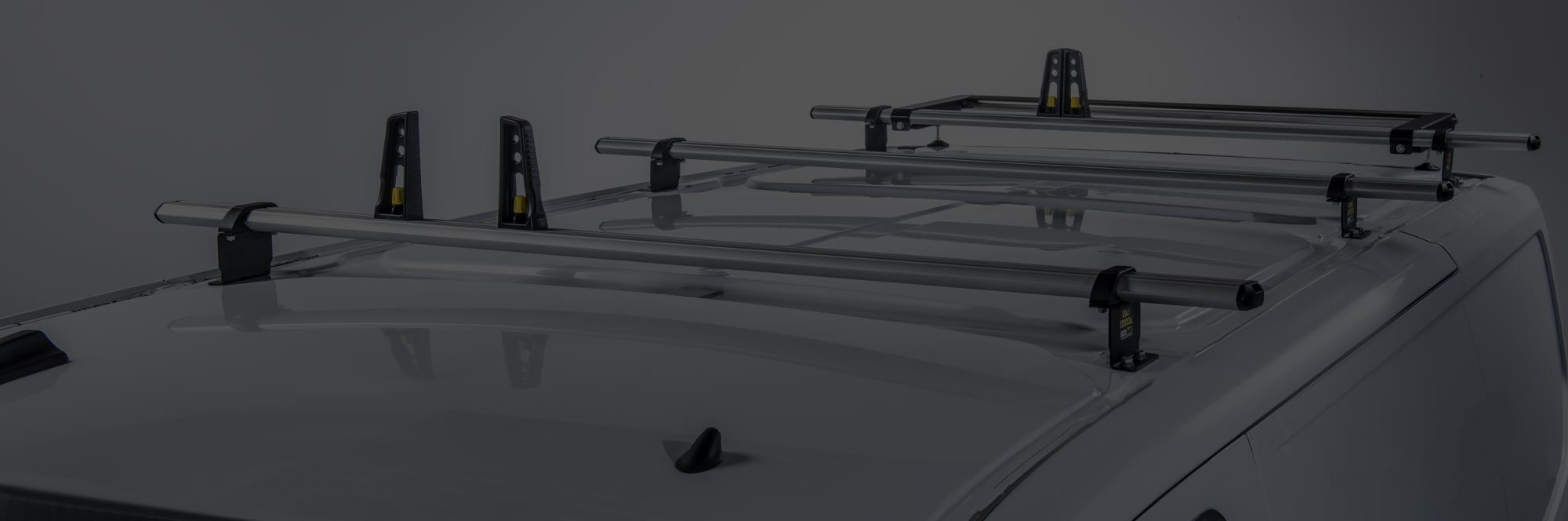 Roof Rack 4 Bars with Roller Kit Renault Traffic Van Current Model 2014-onward