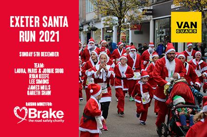 Exeter Santa Run 2021