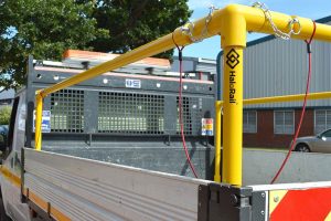 Introducing the HaloRail® - the new fall arrest safety rail | Van Guard ...