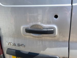 Internal and External shield for Vivaro/Trafic