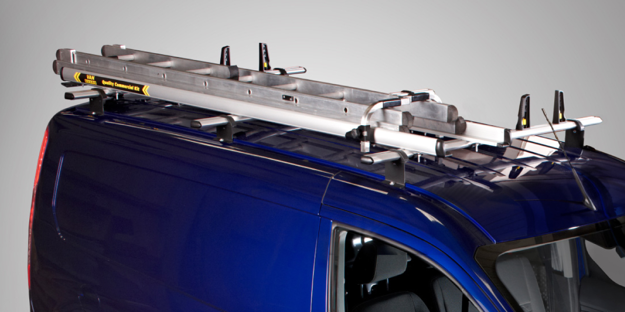 Roof rack for vans with ladder sale