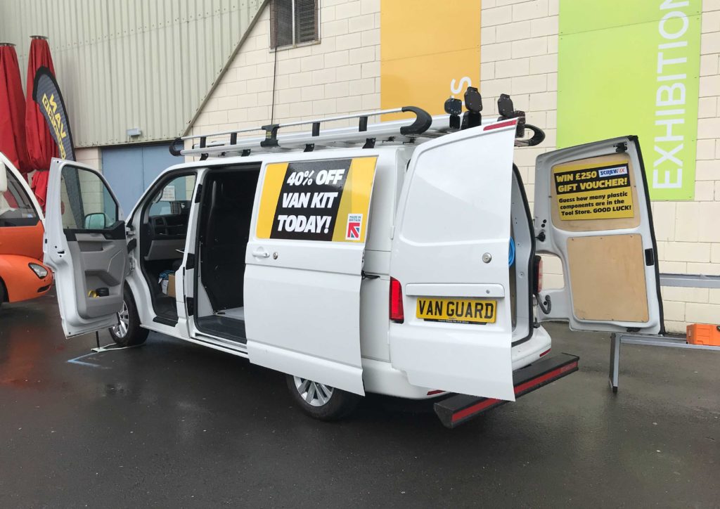 Van Guard at the Exeter Tool Fair