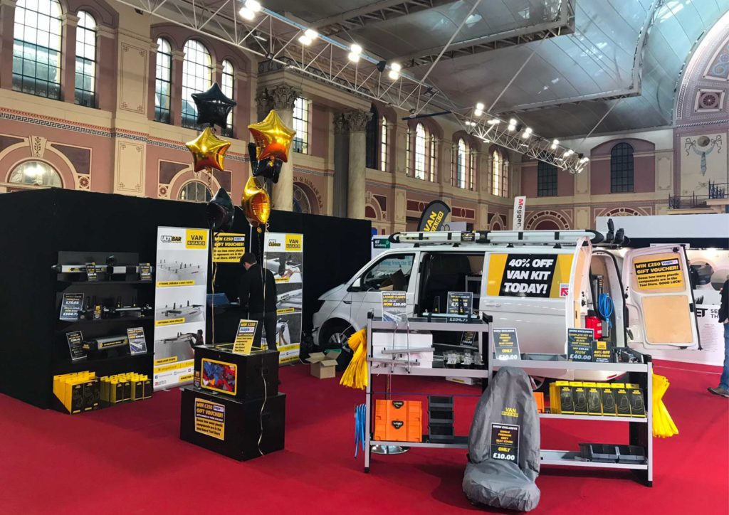 Van Guard at the Alexandra Palace Tool Fair