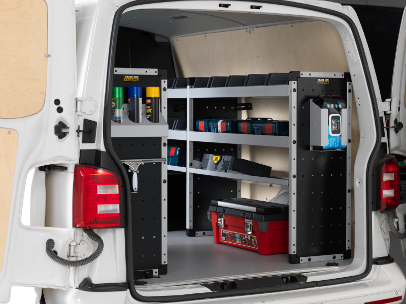 Van Storage Ideas Guard Accessories, Work Van Shelving Ideas