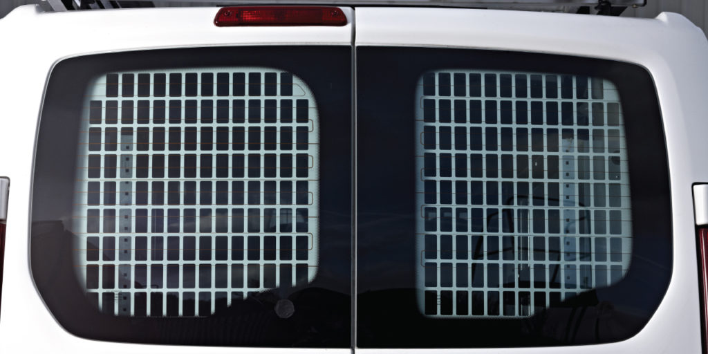 Ford Transit Van Window Grilles.