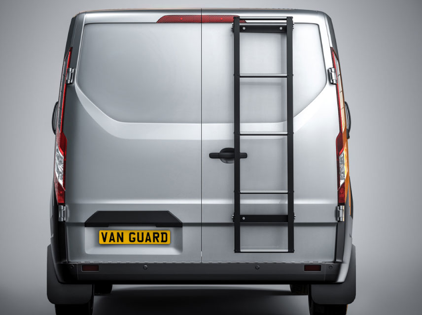 van rear door ladder